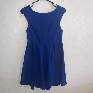 Tobi Blue Cap Sleeve Dress